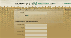 Desktop Screenshot of agent.paharakeke.co.nz