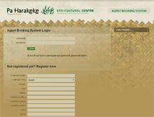 Tablet Screenshot of agent.paharakeke.co.nz